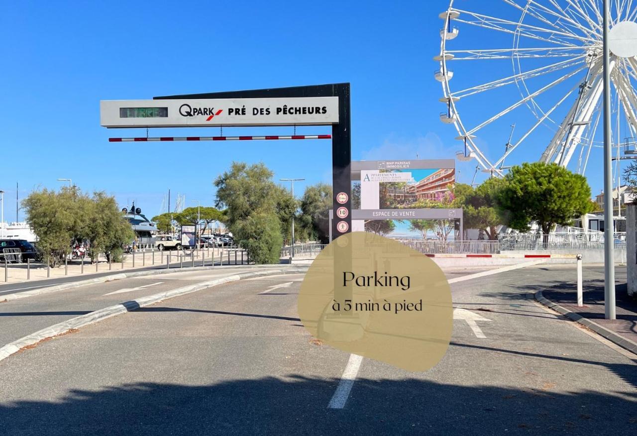 Vieil Antibes, Plage De Sable, Avec Parking المظهر الخارجي الصورة
